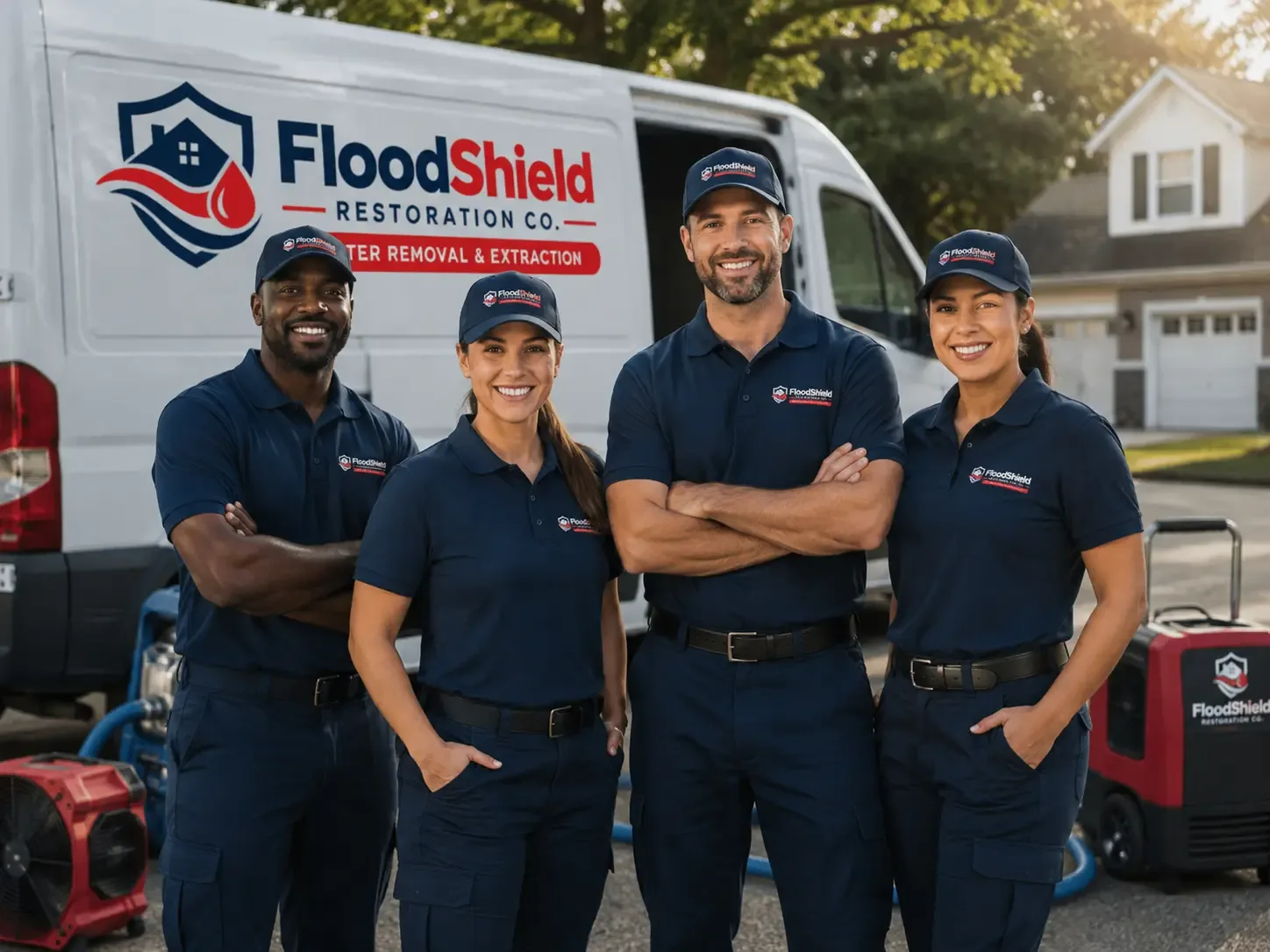 Flood Damage Restoration company in Shobonier, IL
